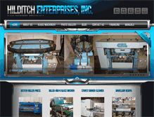 Tablet Screenshot of hilditchenterprises.com